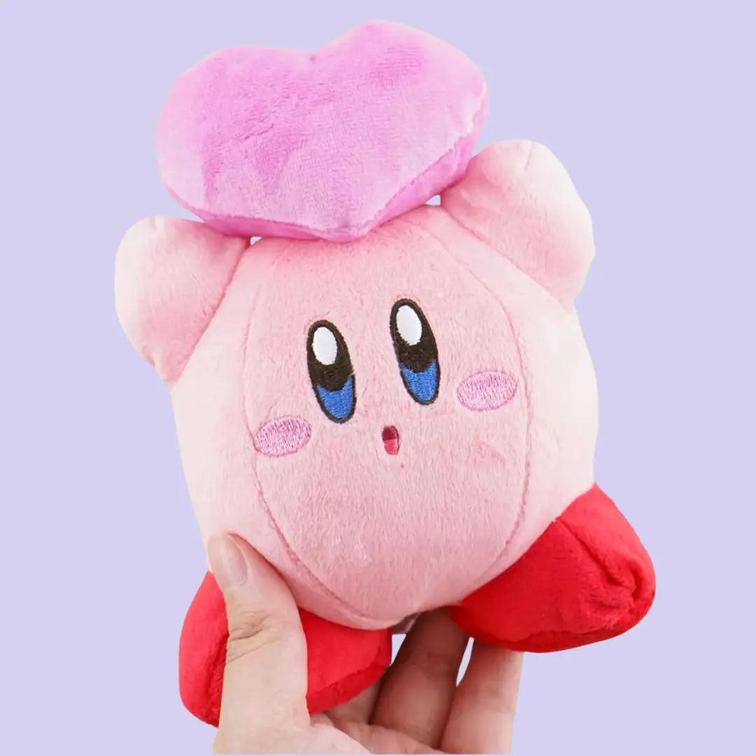 Kirby Love Heart Plush – Kinda Kawaii